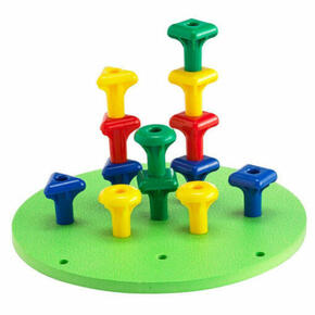 Jogo divertido Geo Pegs