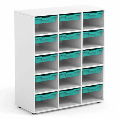 Victory School Locker 15 Furos com Bandejas