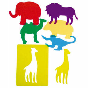 Modelos translúcidos - Animais do zoológico