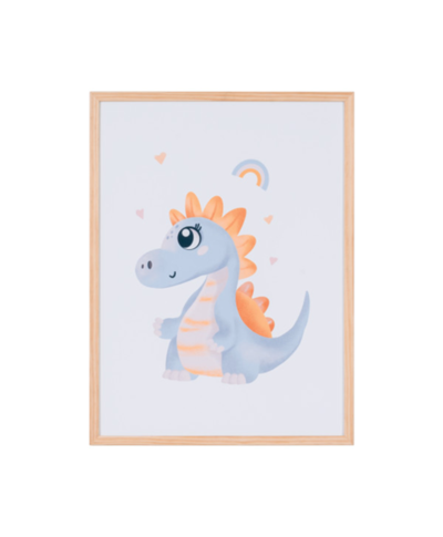 Quadro magnético Dino Girl