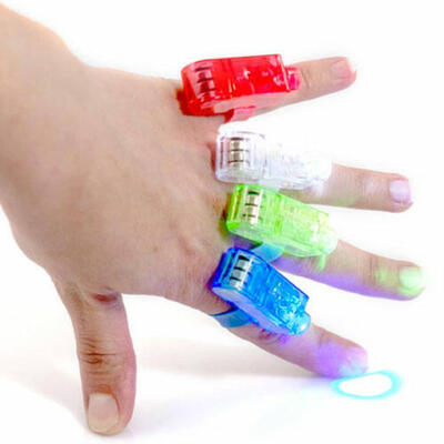 Pacote de 12 dedos sensoriais luminosos