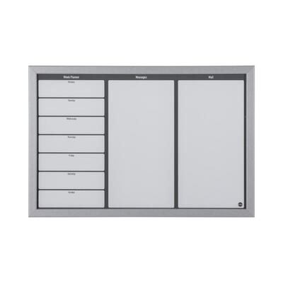 Super planeador semanal e quadro de memo