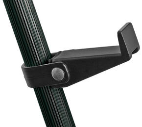 Cavalete de exibição padrão flex preto (Visor de tripé leve e seguro)