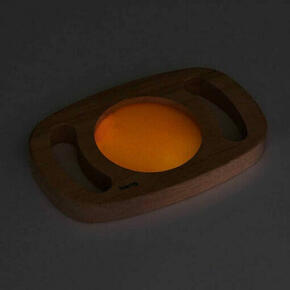 Espelho de mão brilhante