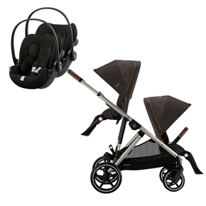 Pack Gazelle S + Assento Extra Gazelle S + Cloud G i-Size (x2) 
