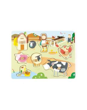 Puzzle Quinta de madeira para nidificação