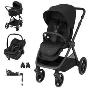 Pack Oxford + (carrinho + alcofa) + Pebble Slide Pro + Adaptadores = Oferta FamilyFix Slide Pro