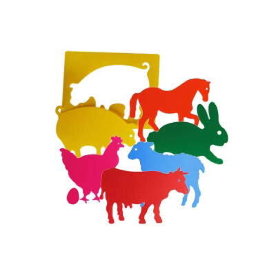 Modelo de animais de quinta