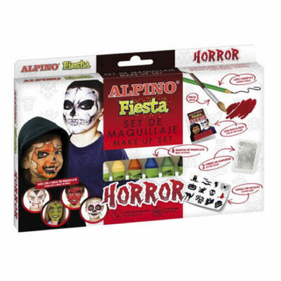 Conjunto de maquiagem de terror