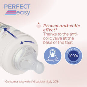 Biberão Perfect Easy - 330ml - Fluxo Rápido