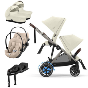 Pack E-Gazelle S + Assento Extra Gazelle S + Cloud G3 (x2) + Alcofa Gazelle S (x2)
