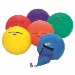 Conjunto de 6 bolas sensoriais com sino
