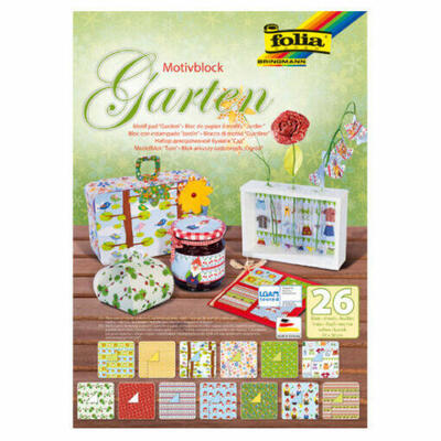Bloco com Estampas: Jardim