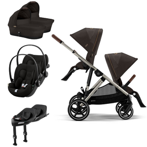 Pack Gazelle S + Assento Extra Gazelle S + Cloud G3 (x2) + Base G3 (x2) + Alcofa Gazelle S (x2)
