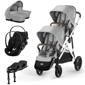 Pack Gazelle S + Assento Extra Gazelle S + Cloud G3 (x2) + Base G3 (x2) + Alcofa Gazelle S (x2)