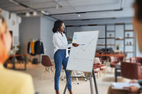 Cavalete de exibição quântica