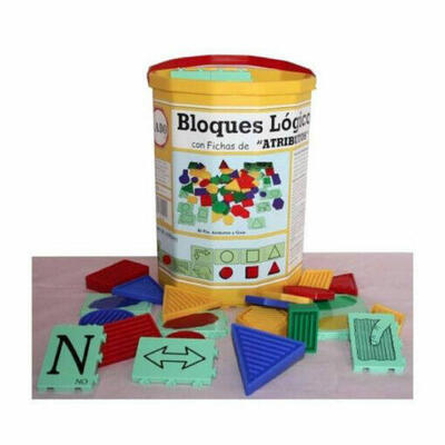 Blocos lógicos de 80 peças