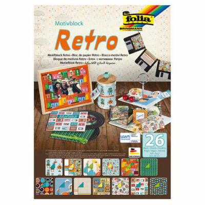 Bloco com Estampas: Retrô