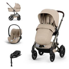 Pack Talos S Lux com alcofa dobrável + Cloud T i-size + Base T