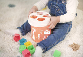 FTL: Cubo e Formas encaixáveis - Salmão