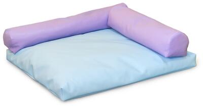 Almofadão Quadrado Com Rolos 