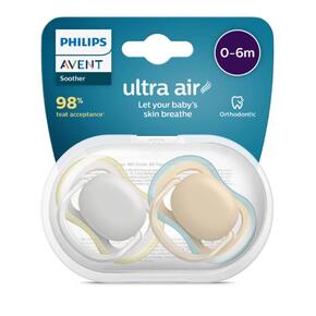 Philips AVENT - 2 Chupetas - Ultra Air - Neutra 