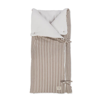 Manta - Praliné Rayas