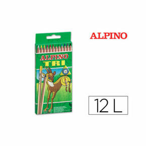 Estojo com 12 lápis tri 3,3 mm cores sortidas