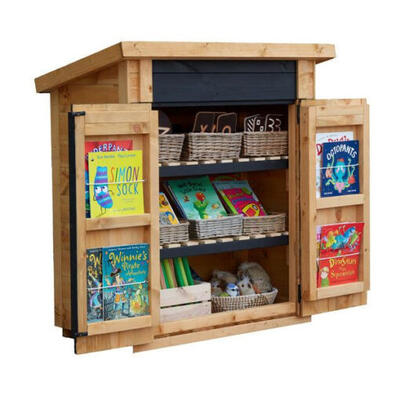 Armário de leitura infantil 