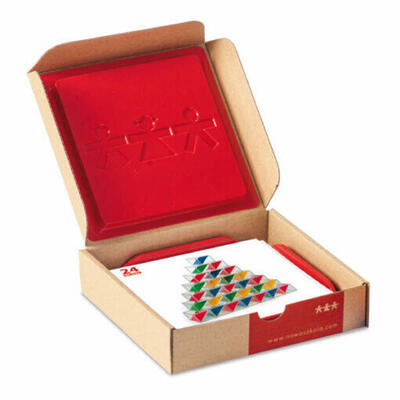 Folhas de atividades para cubos transparentes 2 cores