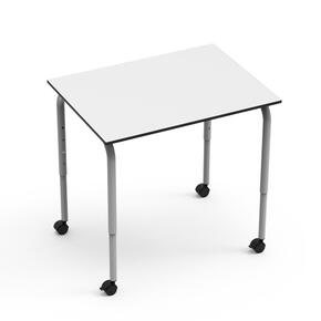 Mesa DESK21 U Retangular Individual Regulável