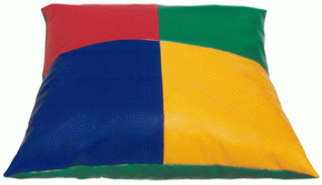 Cojín Cuadrado De Cuatro Colores