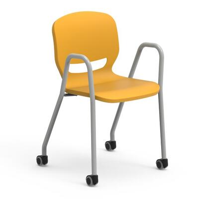 Cadeira Ergos Shell com braços