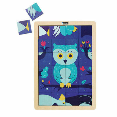 Puzle Magnético a Coruja e o Pinguim