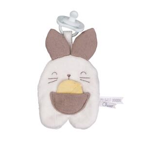 Coelhinho Doudou Porta Chupetas