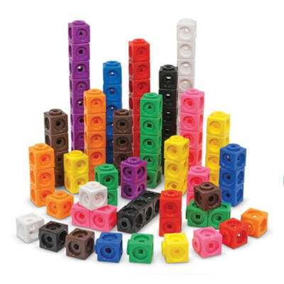 Cubos de encaixe de 2 cm – 100 peças
