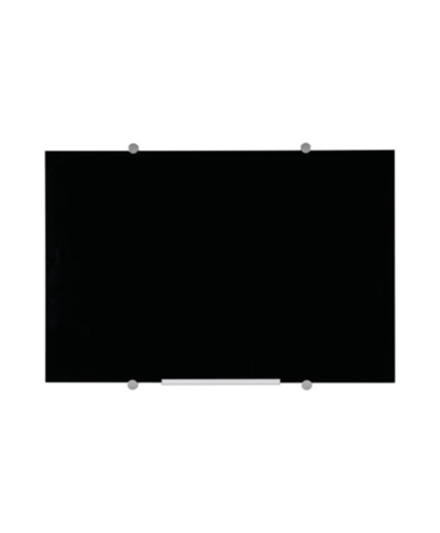 Placa de vidro magnética de fluxo preta