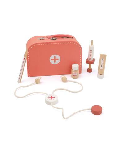 Mala de Médico de Madeira 