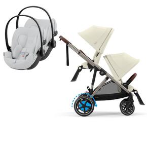 Pack e-Gazelle S + Segundo Assento Gazelle S + Cloud G i-Size (x2)