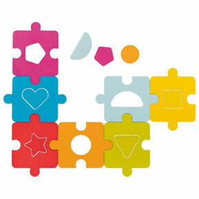 Puzzle empilhável 2 em 1