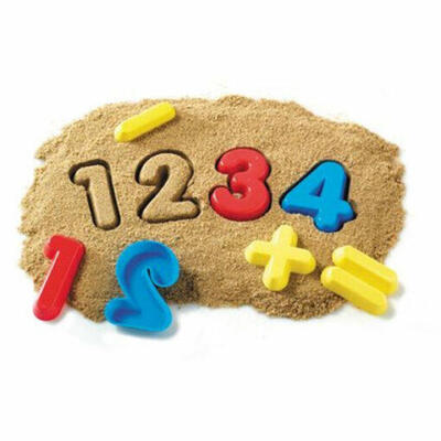 Moldes de areia Número e símbolos