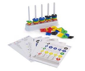 Colorido Abacus - 100 Partes
