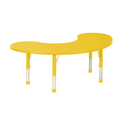 Mesa Elite em formato de U com altura ajustável